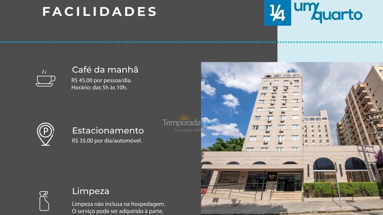 Apartamento para aluguel de temporada em São Paulo (Campo Belo)