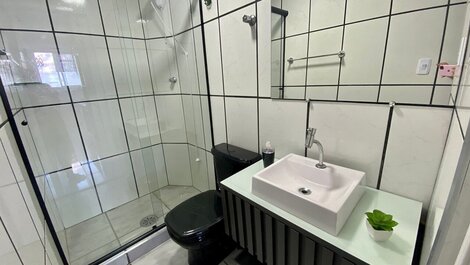 G1301 - Apto frente ao mar c/ Wi-Fi na Guilhermina