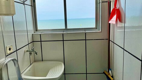 G1301 - Apto frente ao mar c/ Wi-Fi na Guilhermina