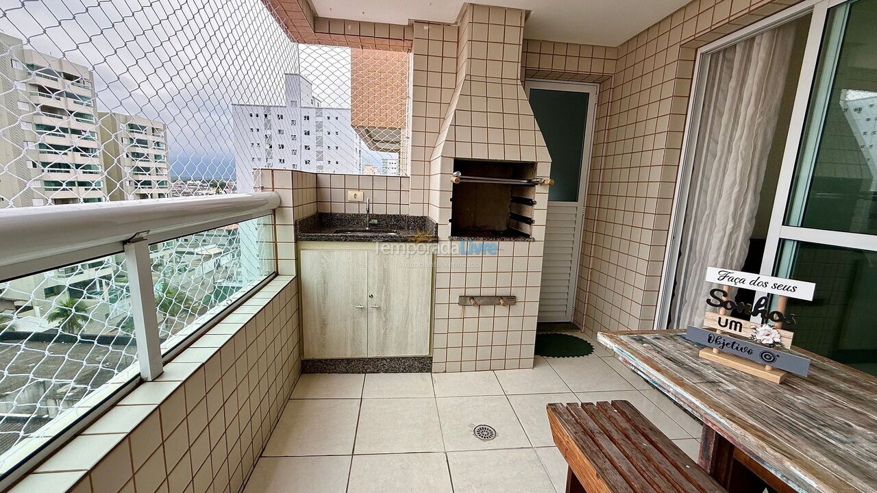 Apartment for vacation rental in Praia Grande (Aviação)