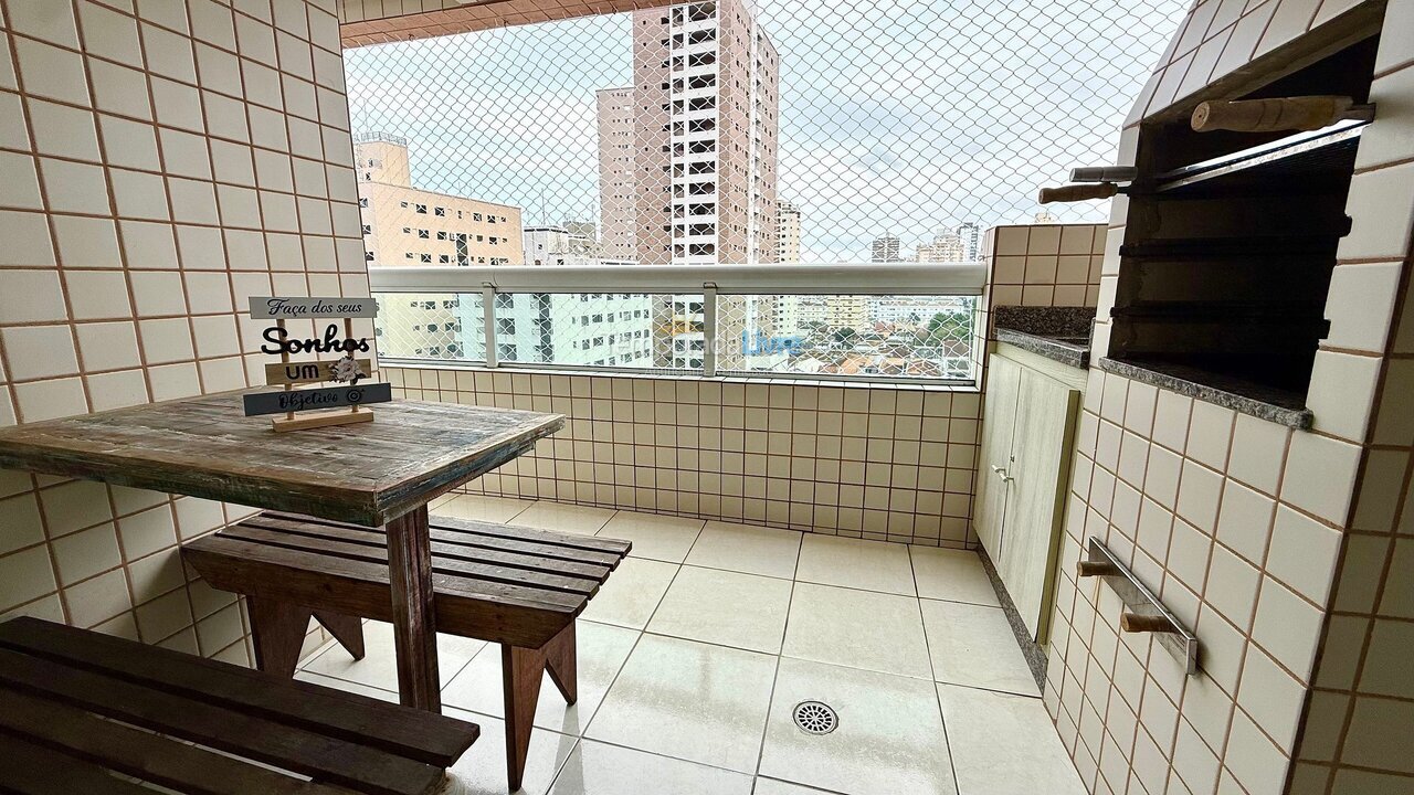 Apartment for vacation rental in Praia Grande (Aviação)