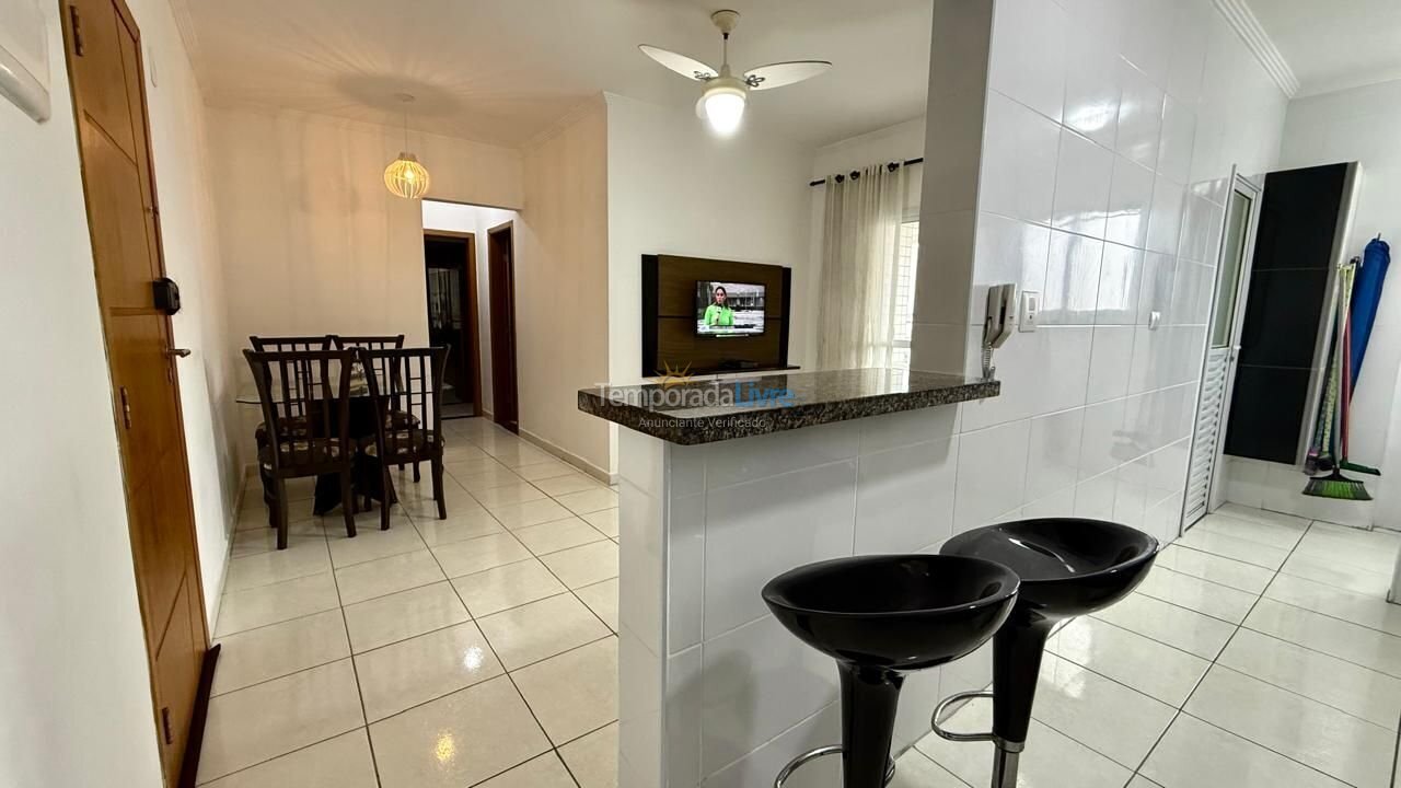 Apartment for vacation rental in Praia Grande (Aviação)