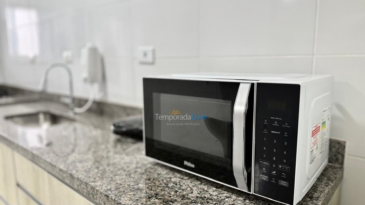 Apartment for vacation rental in Praia Grande (Aviação)