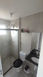 Tenório Apartment with 2 suites and air conditioning (Praia Grande/Praia Tenório)