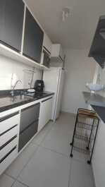 Tenório Apartment with 2 suites and air conditioning (Praia Grande/Praia Tenório)