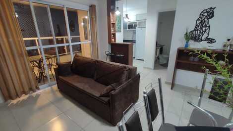 Tenório Apartment with 2 suites and air conditioning (Praia Grande/Praia Tenório)