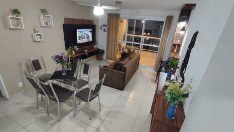 Tenório Apartment with 2 suites and air conditioning (Praia Grande/Praia Tenório)
