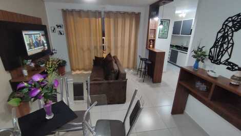 Tenório Apartment with 2 suites and air conditioning (Praia Grande/Praia Tenório)