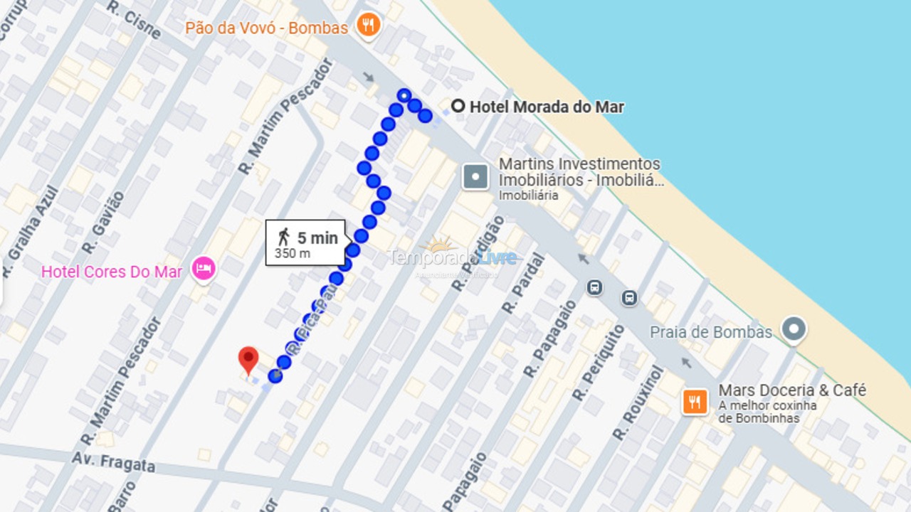 Casa para aluguel de temporada em Bombinhas (Praia de Bombas)