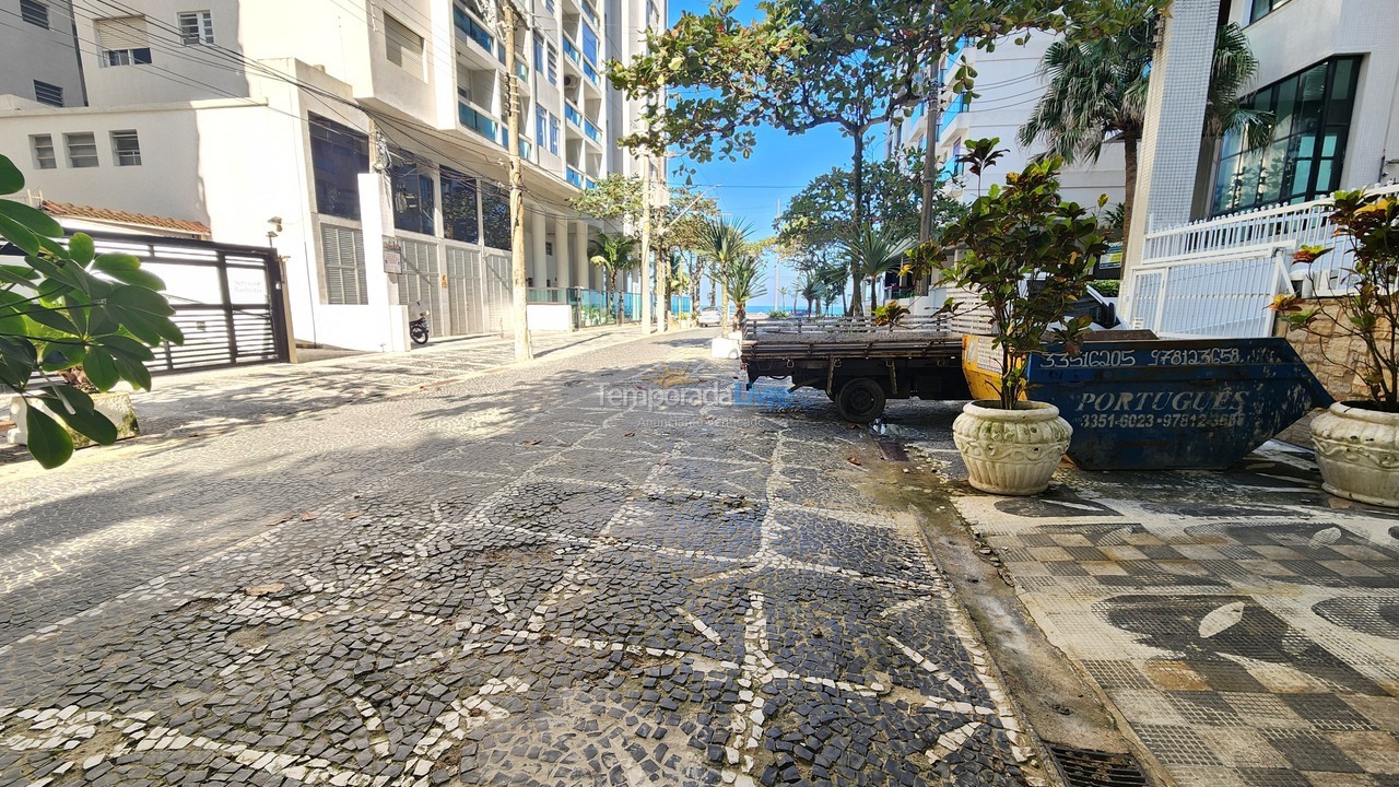 Apartamento para aluguel de temporada em Guarujá (Pitangueiras)