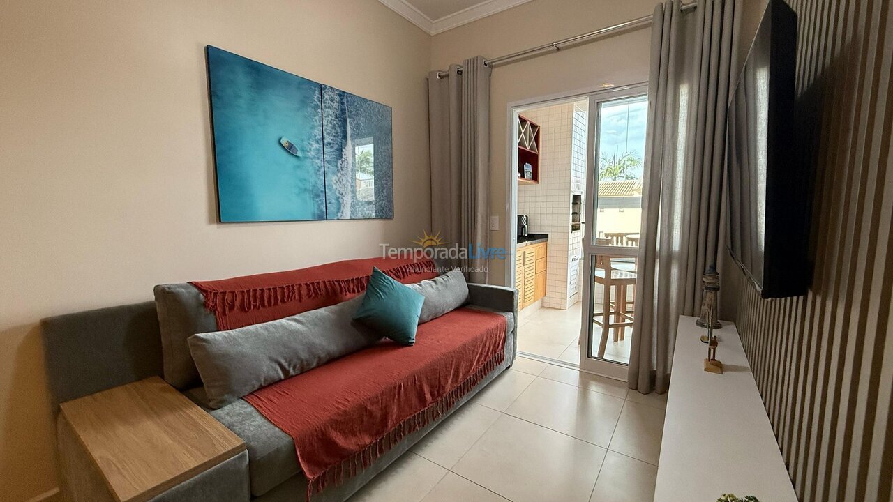 Apartamento para alquiler de vacaciones em Ubatuba (Praia das Toninhas)