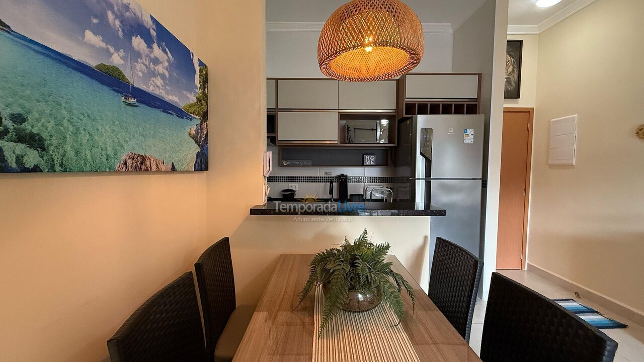 Apartamento para alquiler de vacaciones em Ubatuba (Praia das Toninhas)