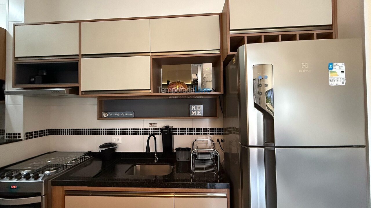Apartamento para alquiler de vacaciones em Ubatuba (Praia das Toninhas)