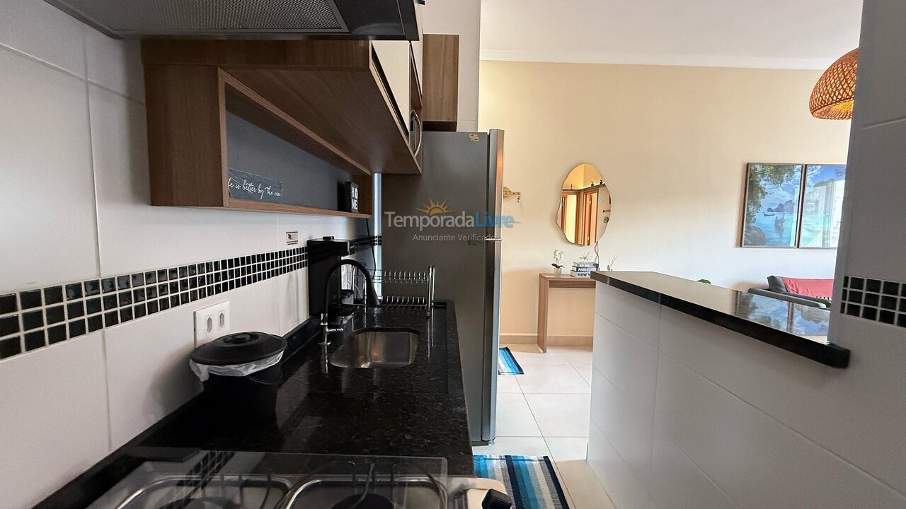 Apartamento para alquiler de vacaciones em Ubatuba (Praia das Toninhas)