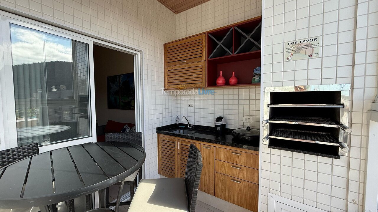 Apartamento para alquiler de vacaciones em Ubatuba (Praia das Toninhas)