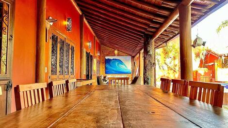 600m2 house for 20 people - Barra da Tijuca Canal!