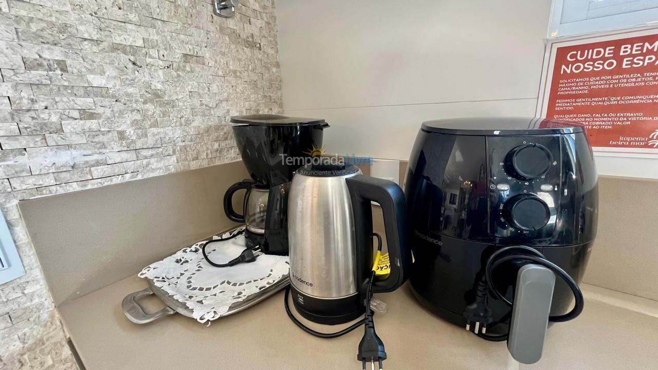 Apartment for vacation rental in Itapema (Meia Praia)