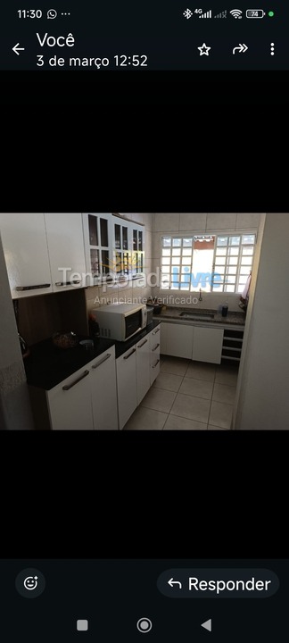 Granja para alquiler de vacaciones em Araçatuba (Condomínio Itapoã)