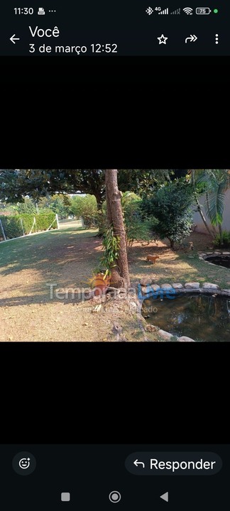 Granja para alquiler de vacaciones em Araçatuba (Condomínio Itapoã)