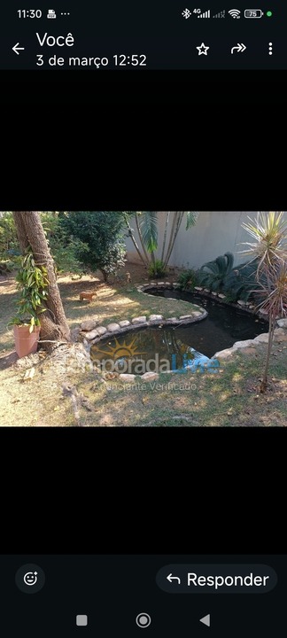 Granja para alquiler de vacaciones em Araçatuba (Condomínio Itapoã)