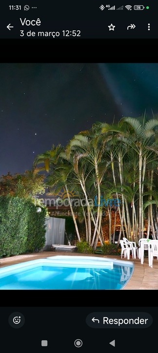 Granja para alquiler de vacaciones em Araçatuba (Condomínio Itapoã)