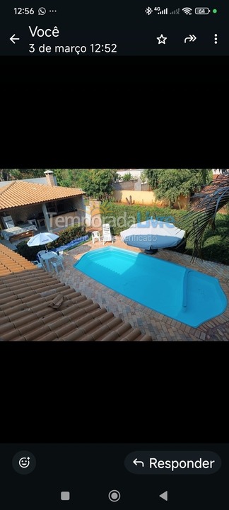 Granja para alquiler de vacaciones em Araçatuba (Condomínio Itapoã)