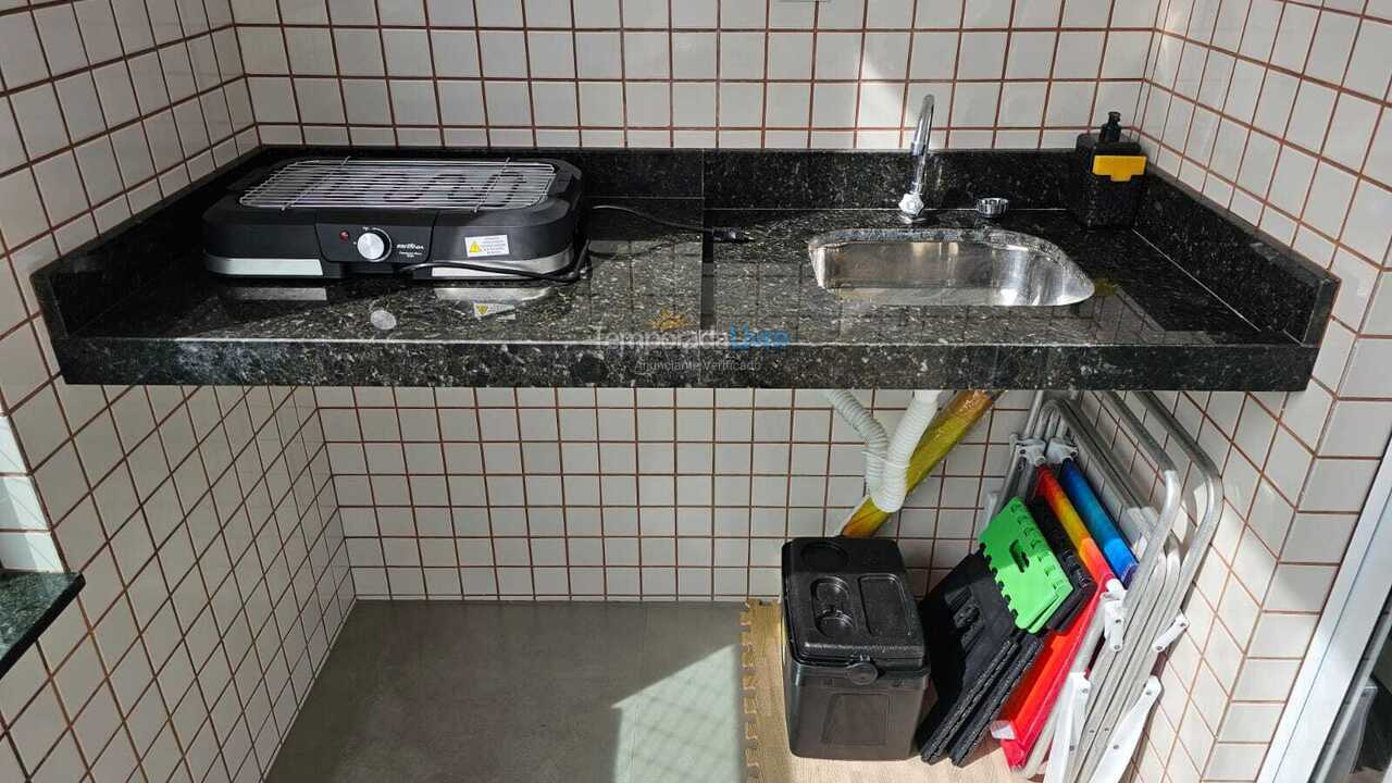 Apartment for vacation rental in Praia Grande (Jardim Real)