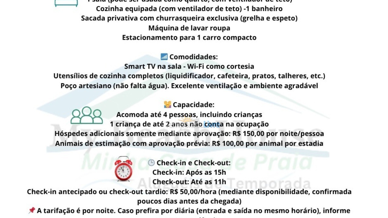 Apartment for vacation rental in São Francisco do Sul (Prainha)