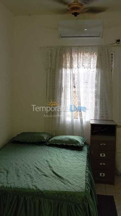 Apartamento para aluguel de temporada em São Vicente (Gonzaguinha)