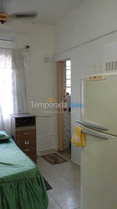 Apartamento para aluguel de temporada em São Vicente (Gonzaguinha)