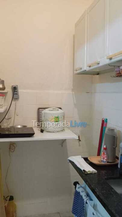 Apartamento para aluguel de temporada em São Vicente (Gonzaguinha)