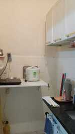 Kitnet prox. Praia do Gonzaguinha,Shopping e Sonda Supermercado