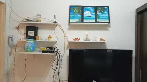 Kitnet prox. Praia do Gonzaguinha,Shopping e Sonda Supermercado