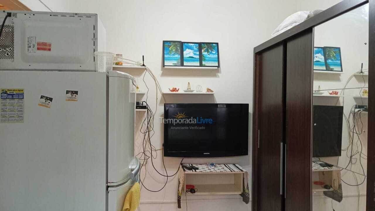 Apartamento para aluguel de temporada em São Vicente (Gonzaguinha)