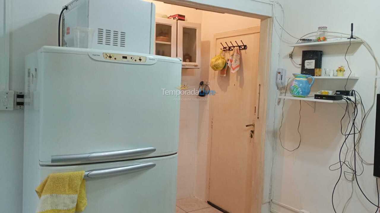 Apartamento para aluguel de temporada em São Vicente (Gonzaguinha)