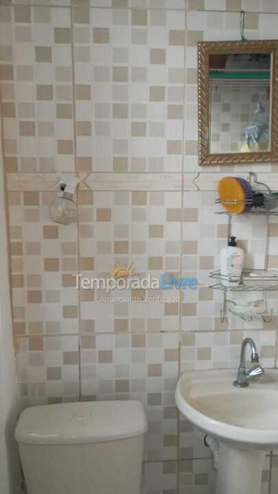 Apartamento para aluguel de temporada em São Vicente (Gonzaguinha)