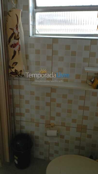 Apartamento para aluguel de temporada em São Vicente (Gonzaguinha)