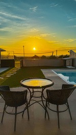 Casa pé na areia em Condomínio com segurança 24h