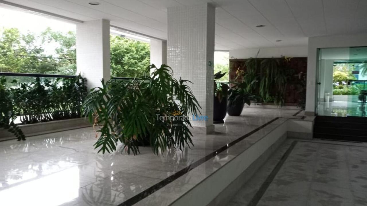 Apartamento para aluguel de temporada em Bertioga (Riviera de São Lourenço)