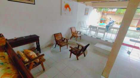 Hermosa casa de playa en Pernambuco, con piscina