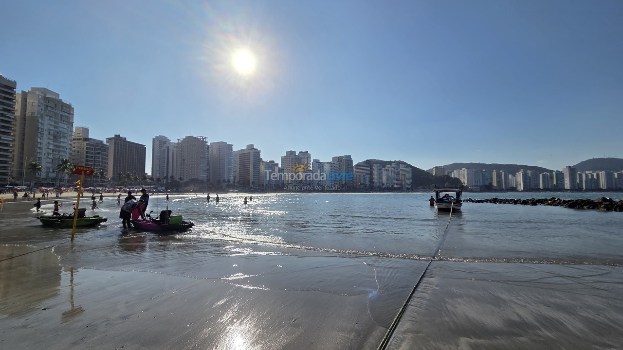 Apartment for vacation rental in Guarujá (Pitangueiras)