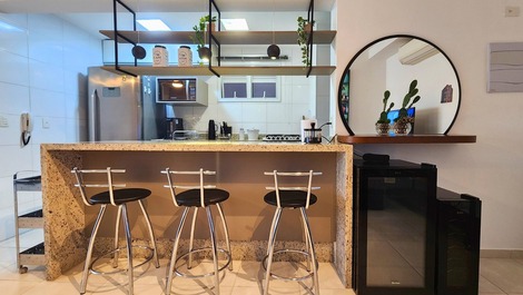 Modern Apartment with Full Leisure Facilities next to Riviera and Itaguaré Beaches