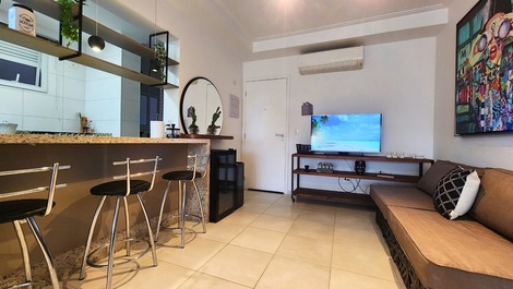 Modern Apartment with Full Leisure Facilities next to Riviera and Itaguaré Beaches