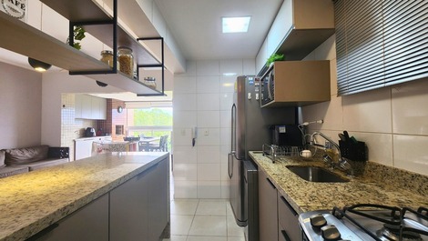 Modern Apartment with Full Leisure Facilities next to Riviera and Itaguaré Beaches