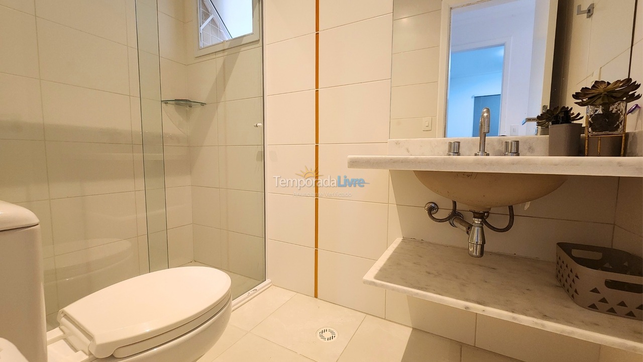 Apartment for vacation rental in Bertioga (Jardim São Lourenço)