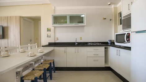 Apartamento para 8 personas, con vistas a la playa de 4 islas, Bombinhas