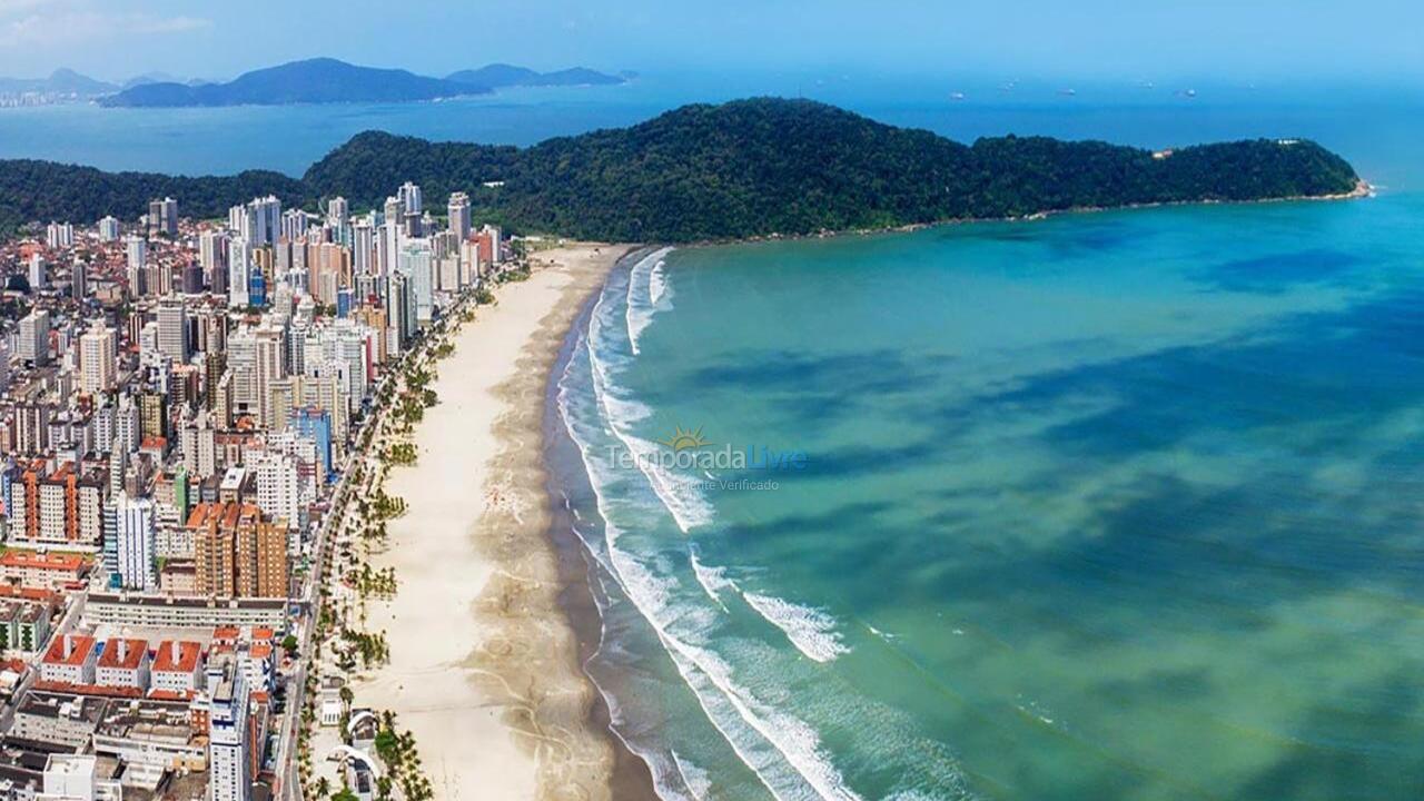 Apartamento para aluguel de temporada em Praia Grande (Canto do Forte)