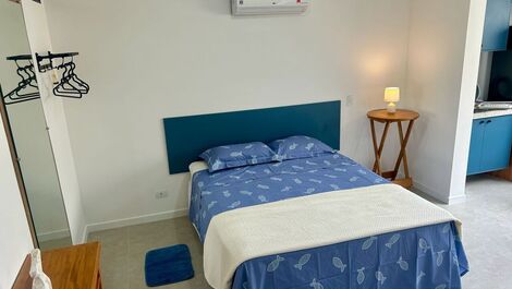 Apartment with 1 suite in the Hub Tenório Condominium - Ubatuba - SP