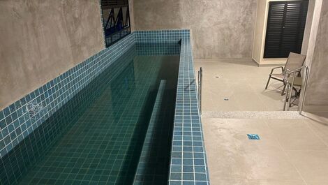 Apartment with 1 suite in the Hub Tenório Condominium - Ubatuba - SP