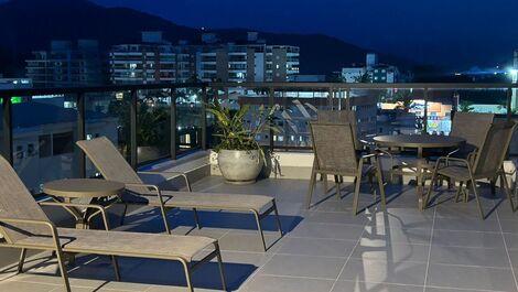 Apartment with 1 suite in the Hub Tenório Condominium - Ubatuba - SP